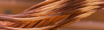 Copper Wire close up look